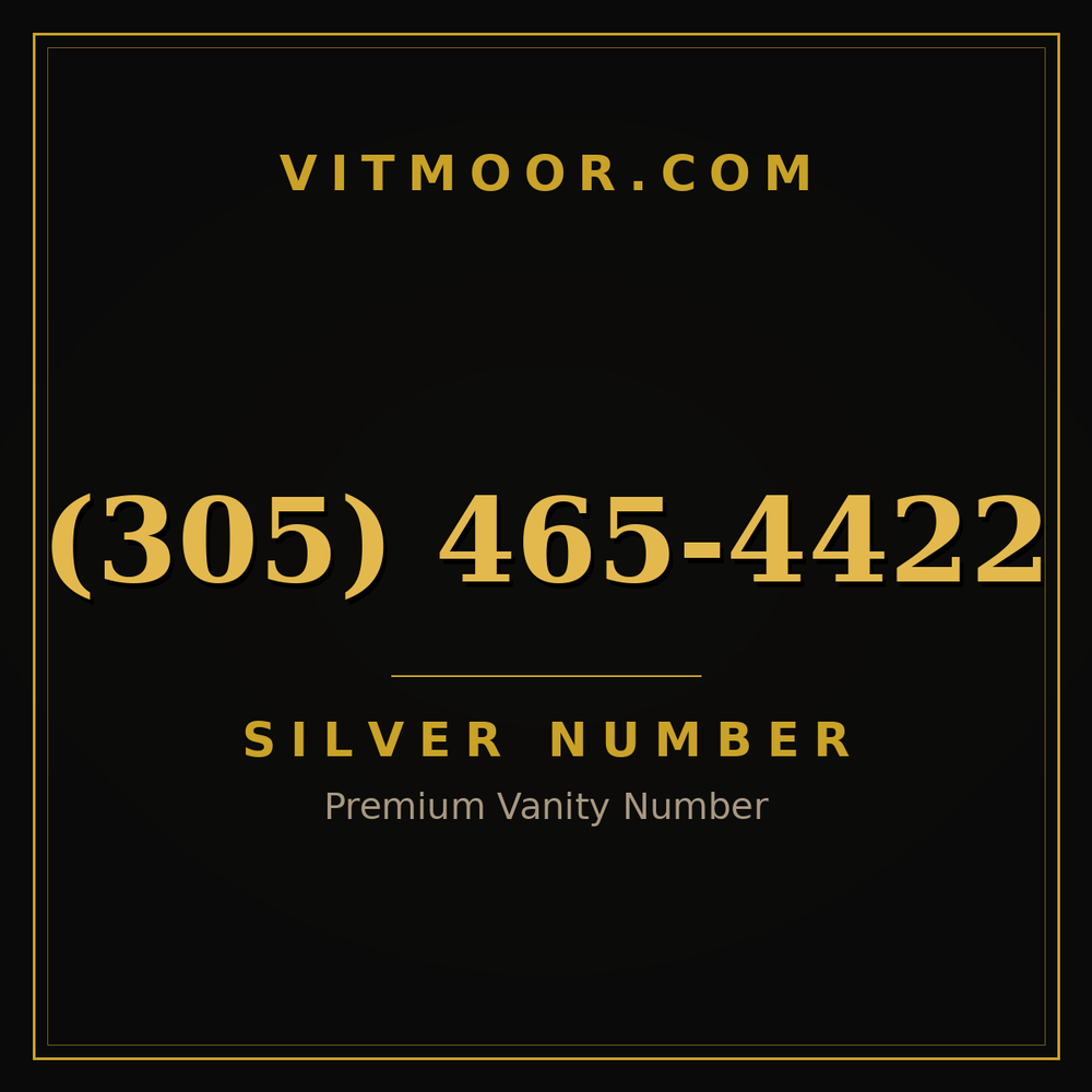 305 465-4422