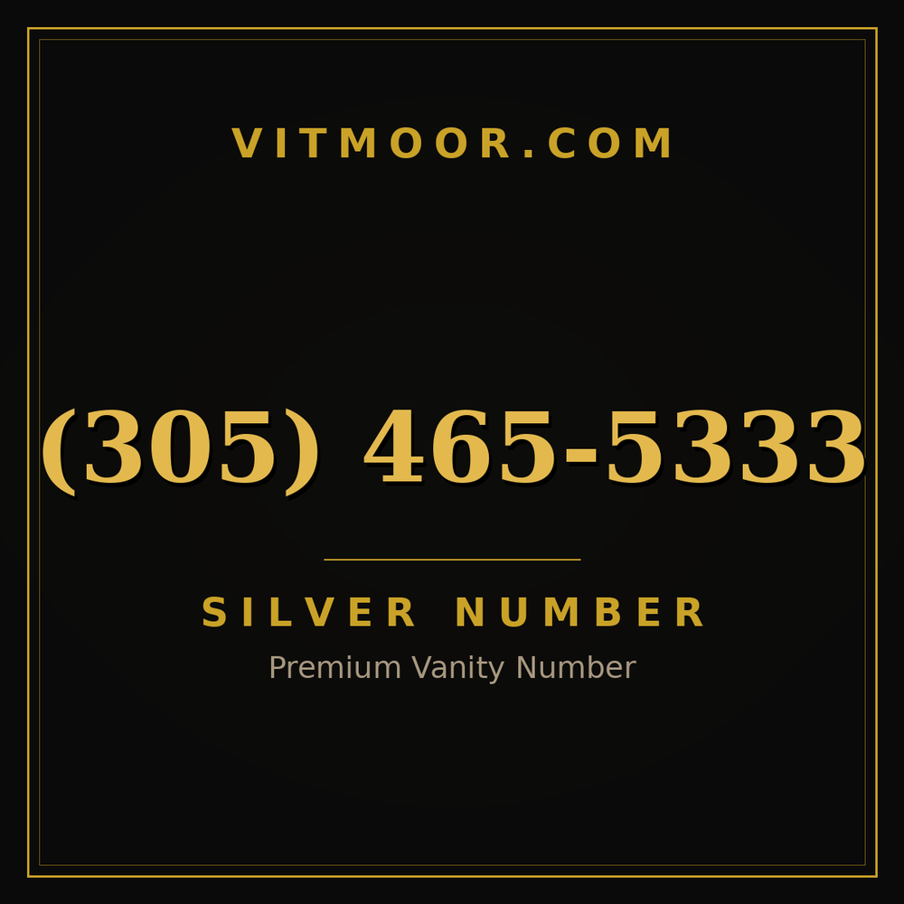 305 465-5333