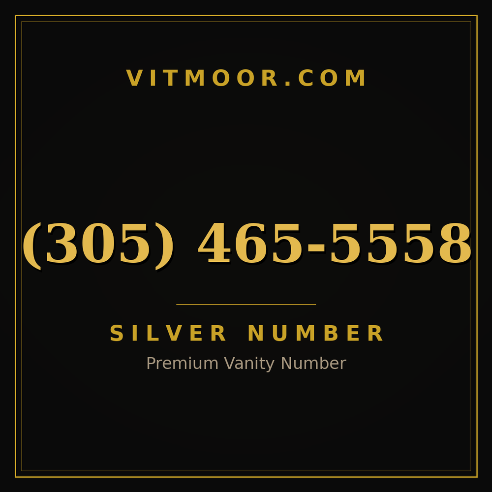 305 465-5558