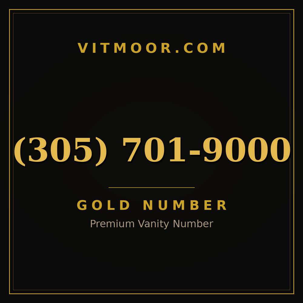 305 701-9000
