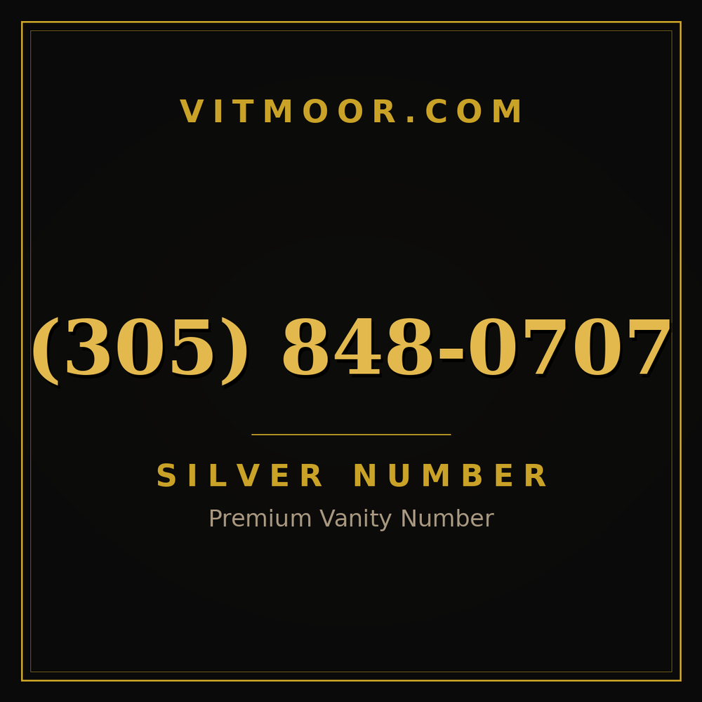 305 848-0707