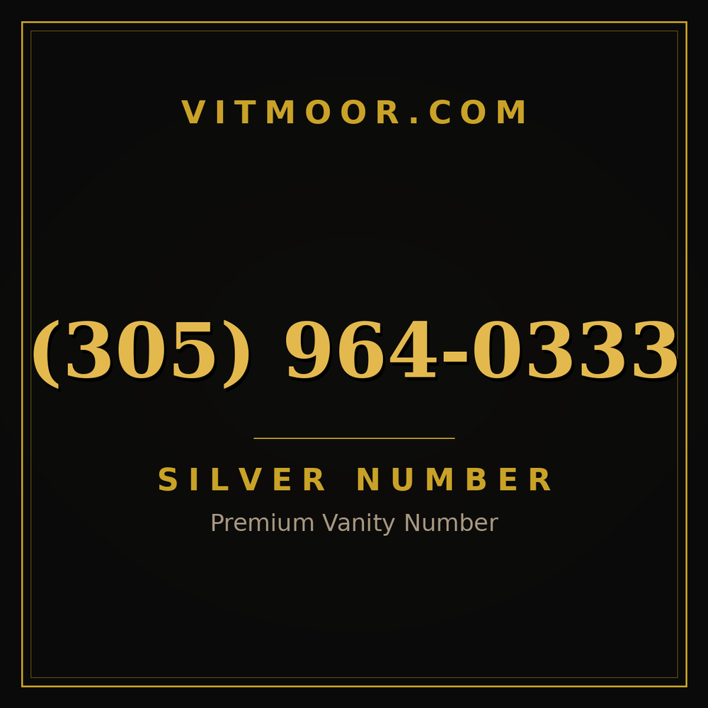 305 964-0333