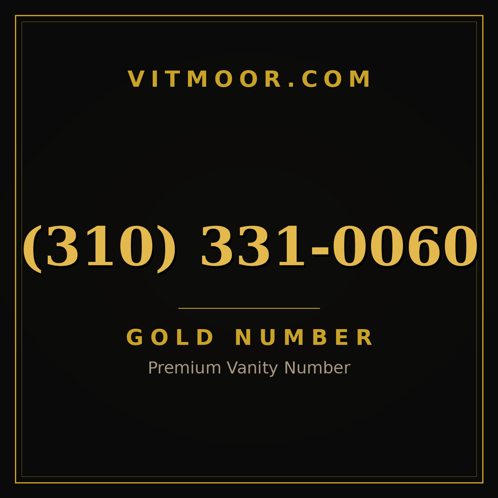 310 331-0060