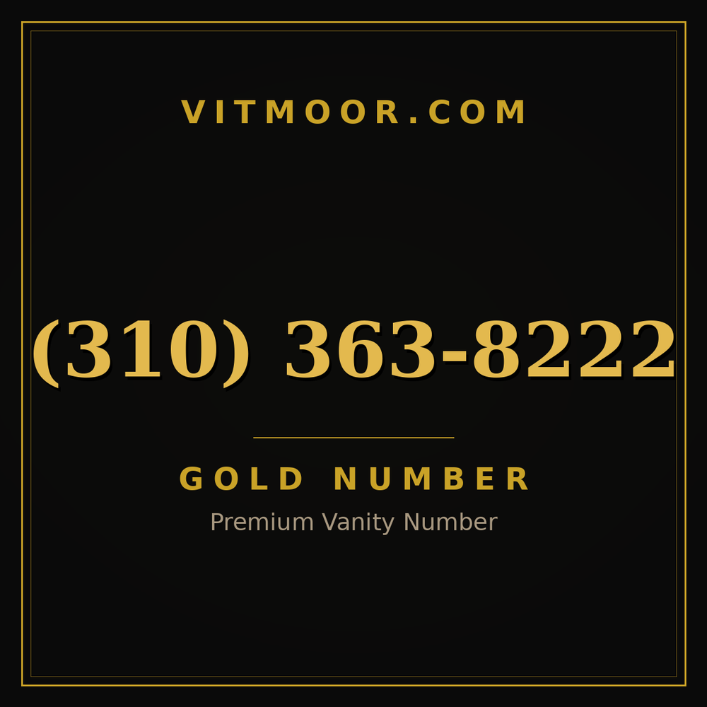 310 363-8222