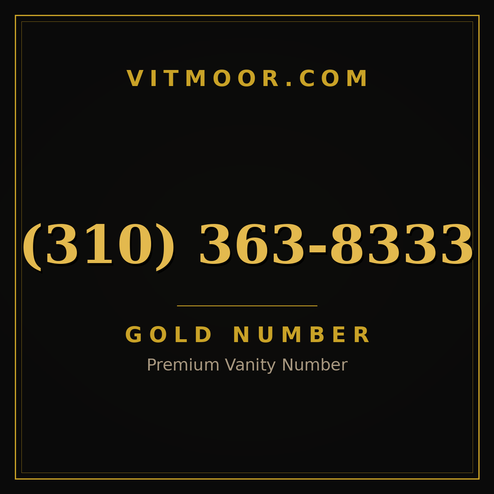 310 363-8333
