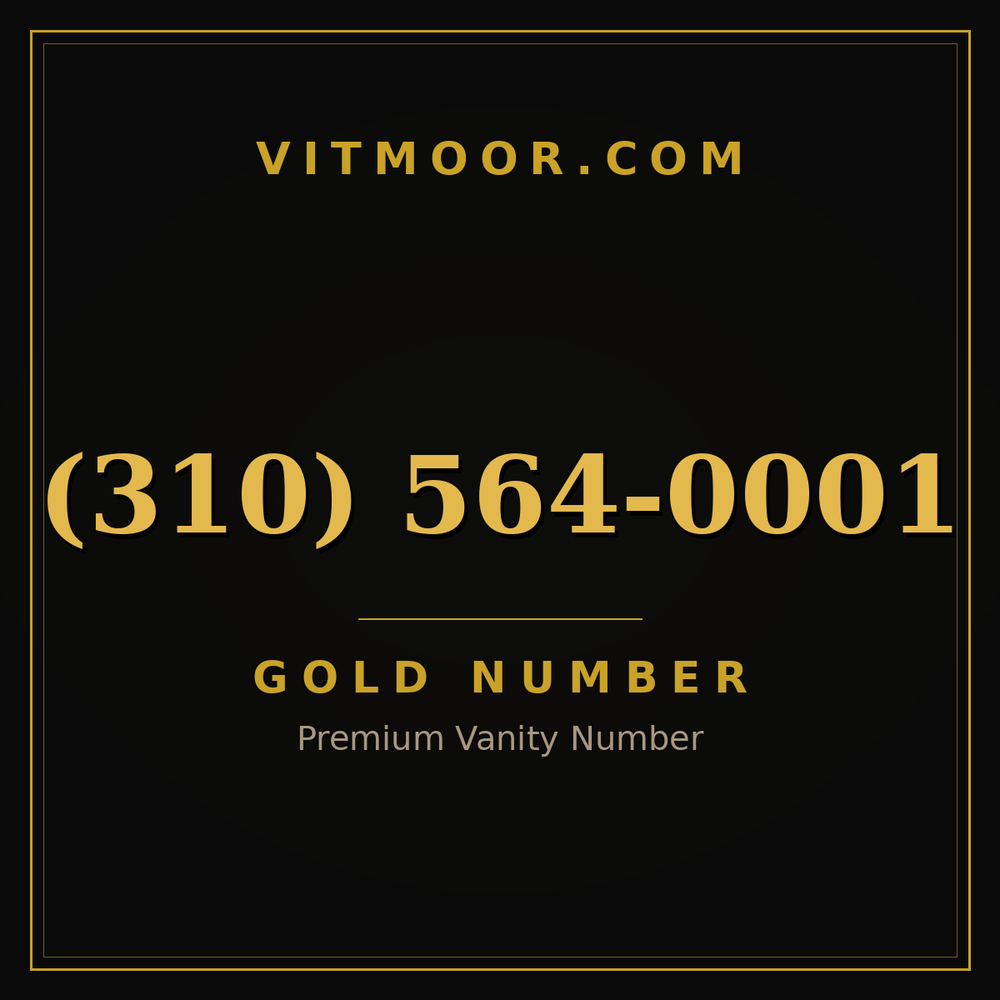 310 564-0001