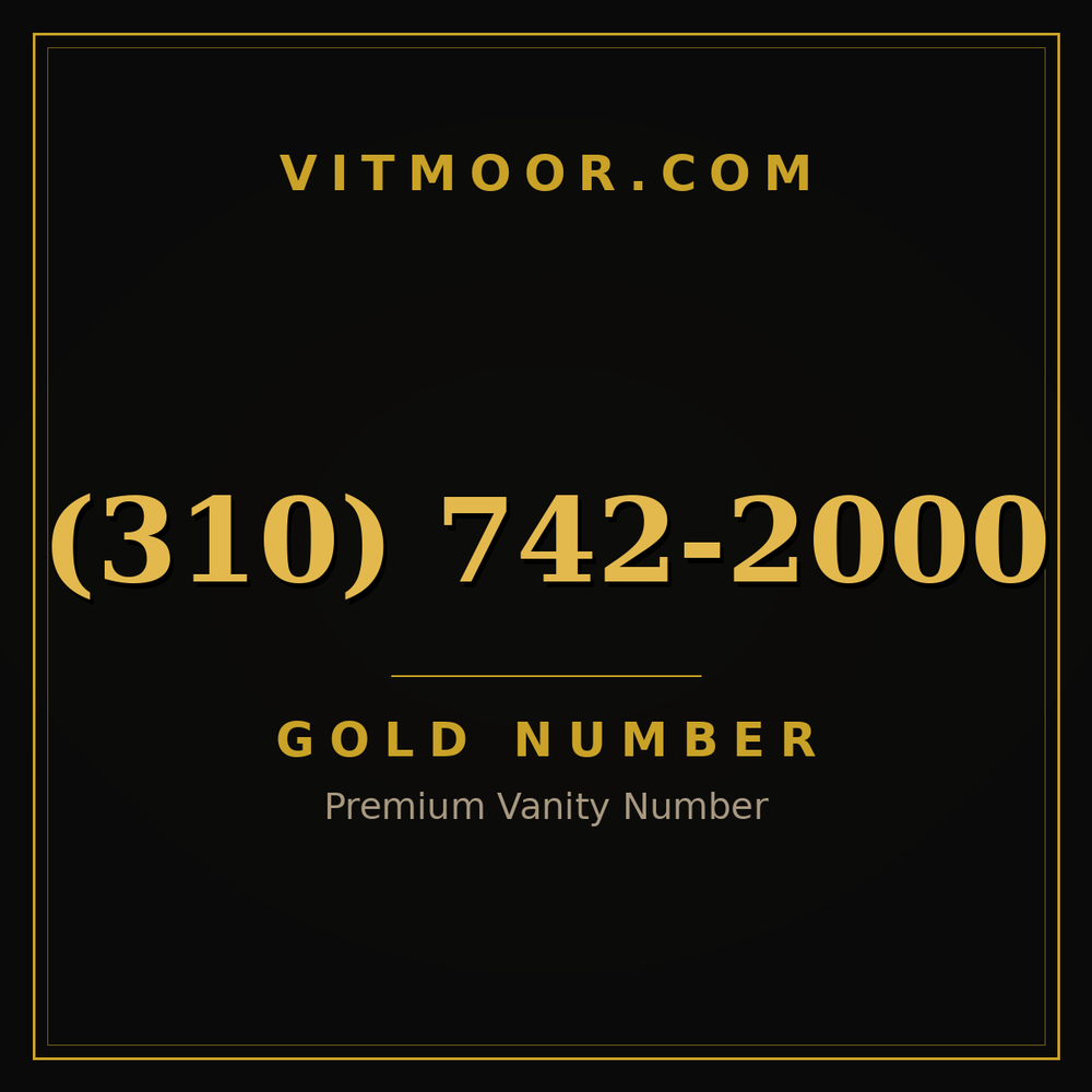 310 742-2000