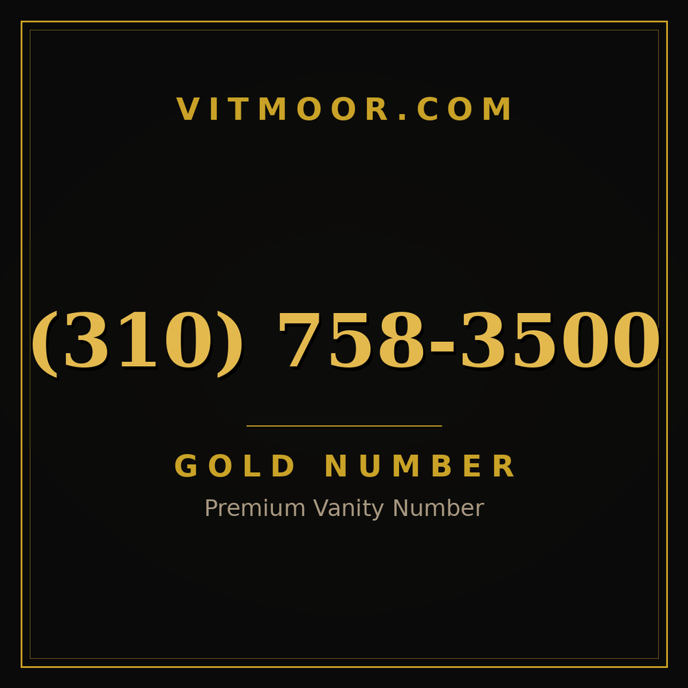 310 758-3500