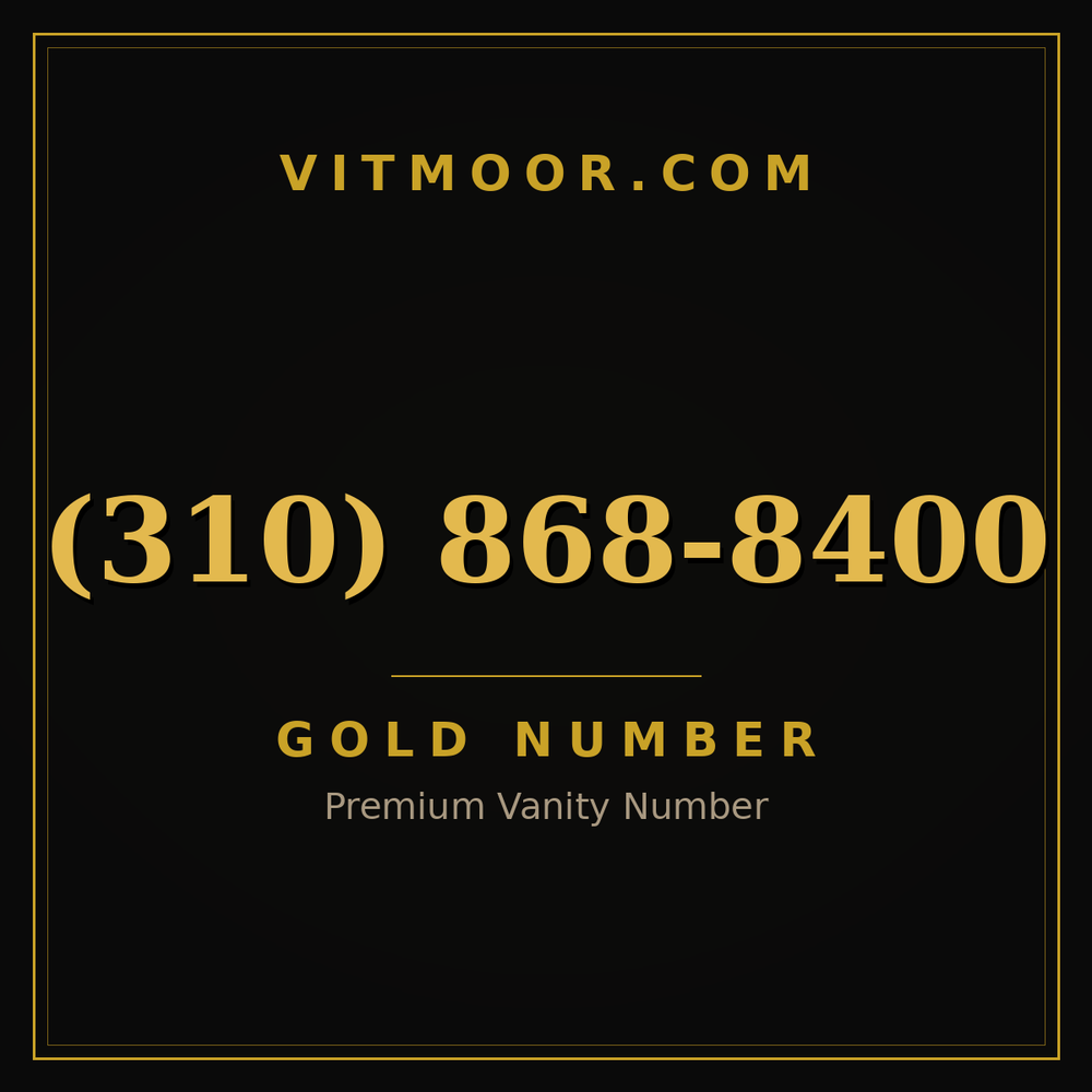 310 868-8400