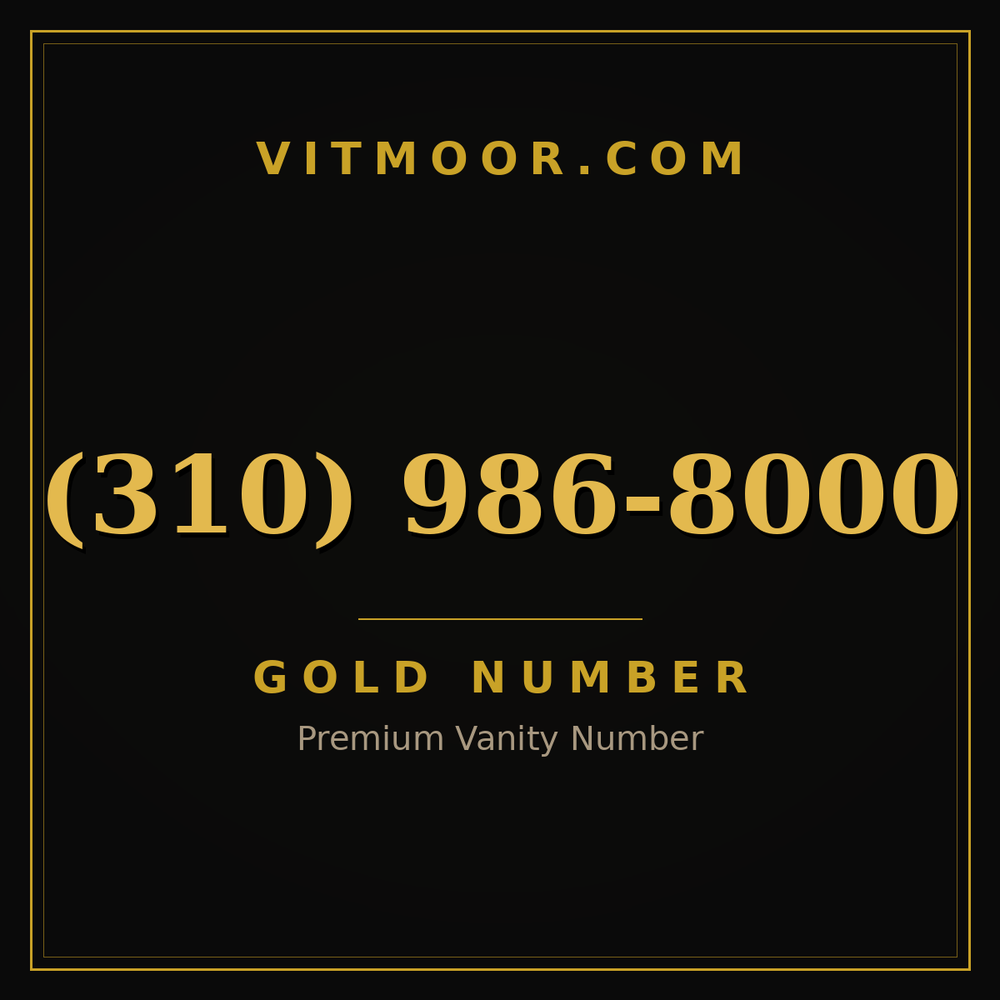 310 986-8000