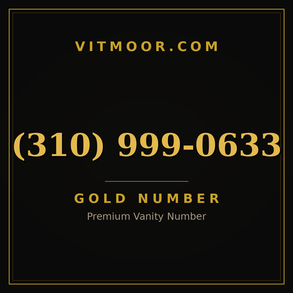 310 999-0633