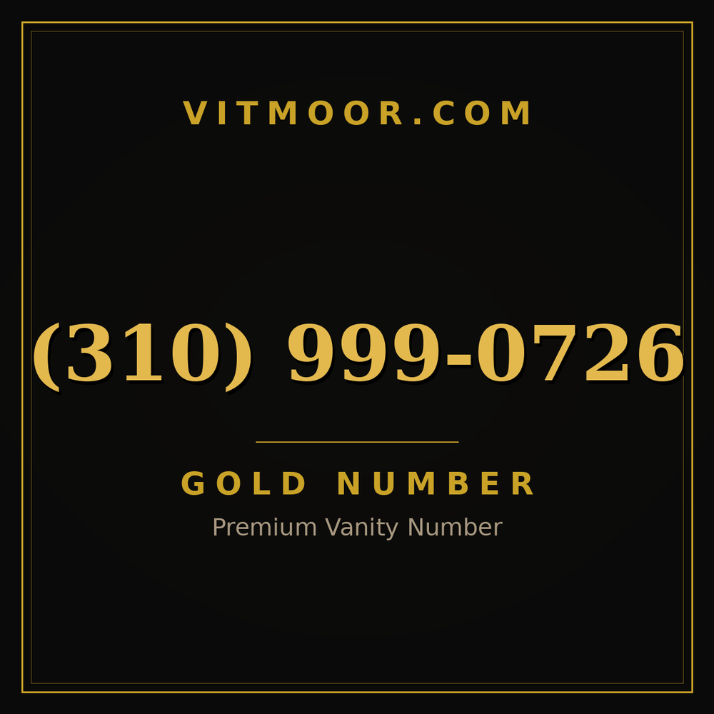 310 999-0726