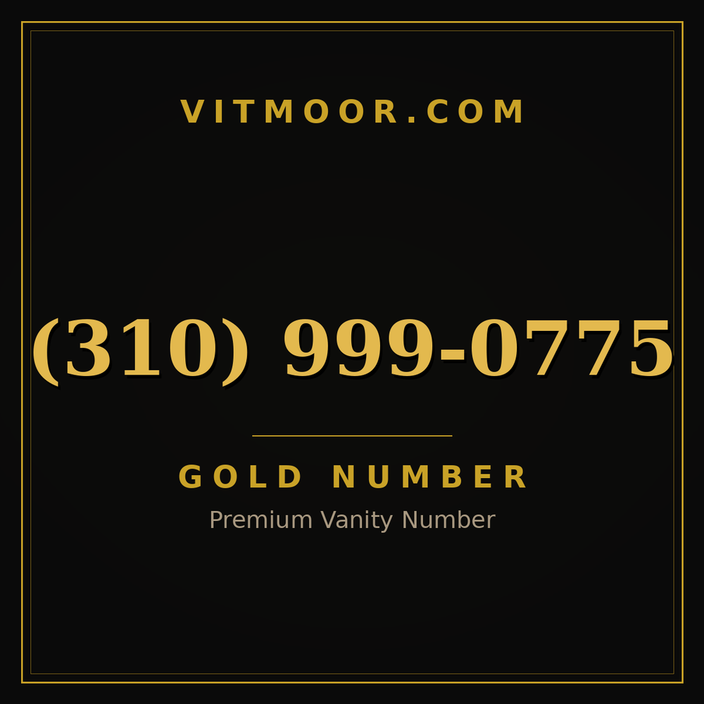 310 999-0775