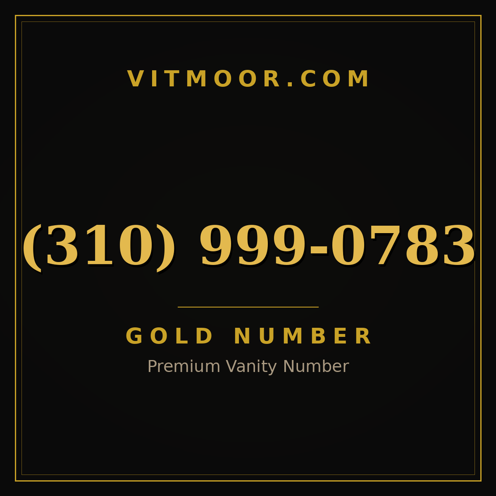 310 999-0783