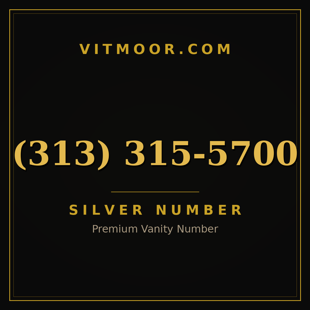 313 315-5700