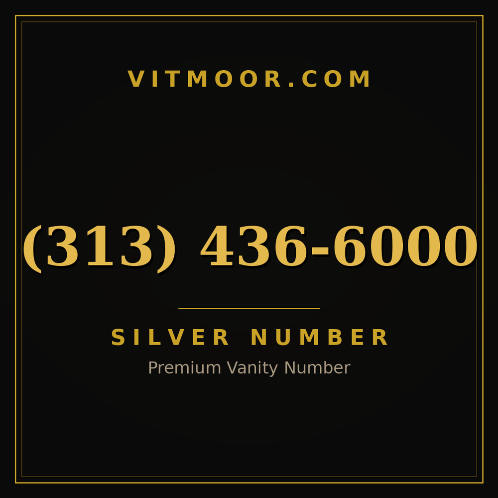 313 436-6000