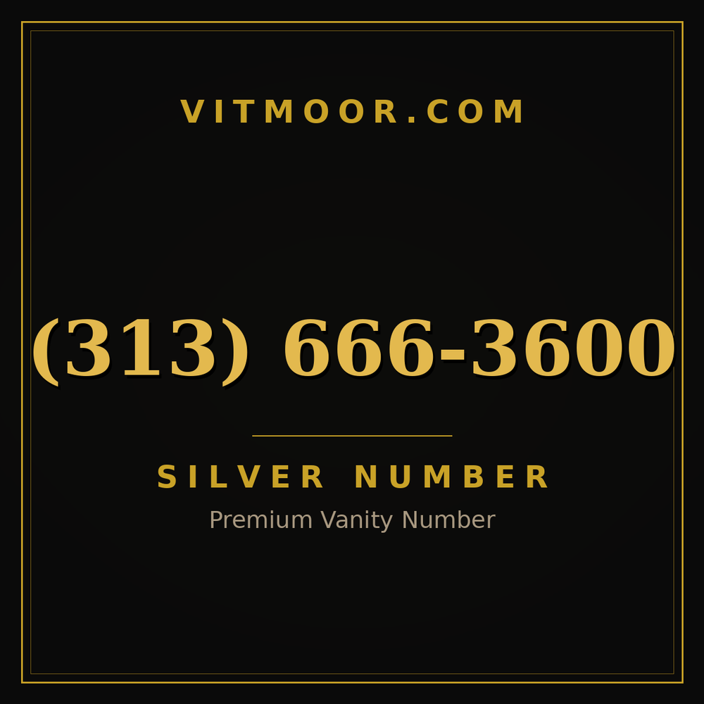 313 666-3600