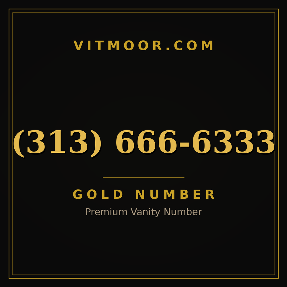 313 666-6333