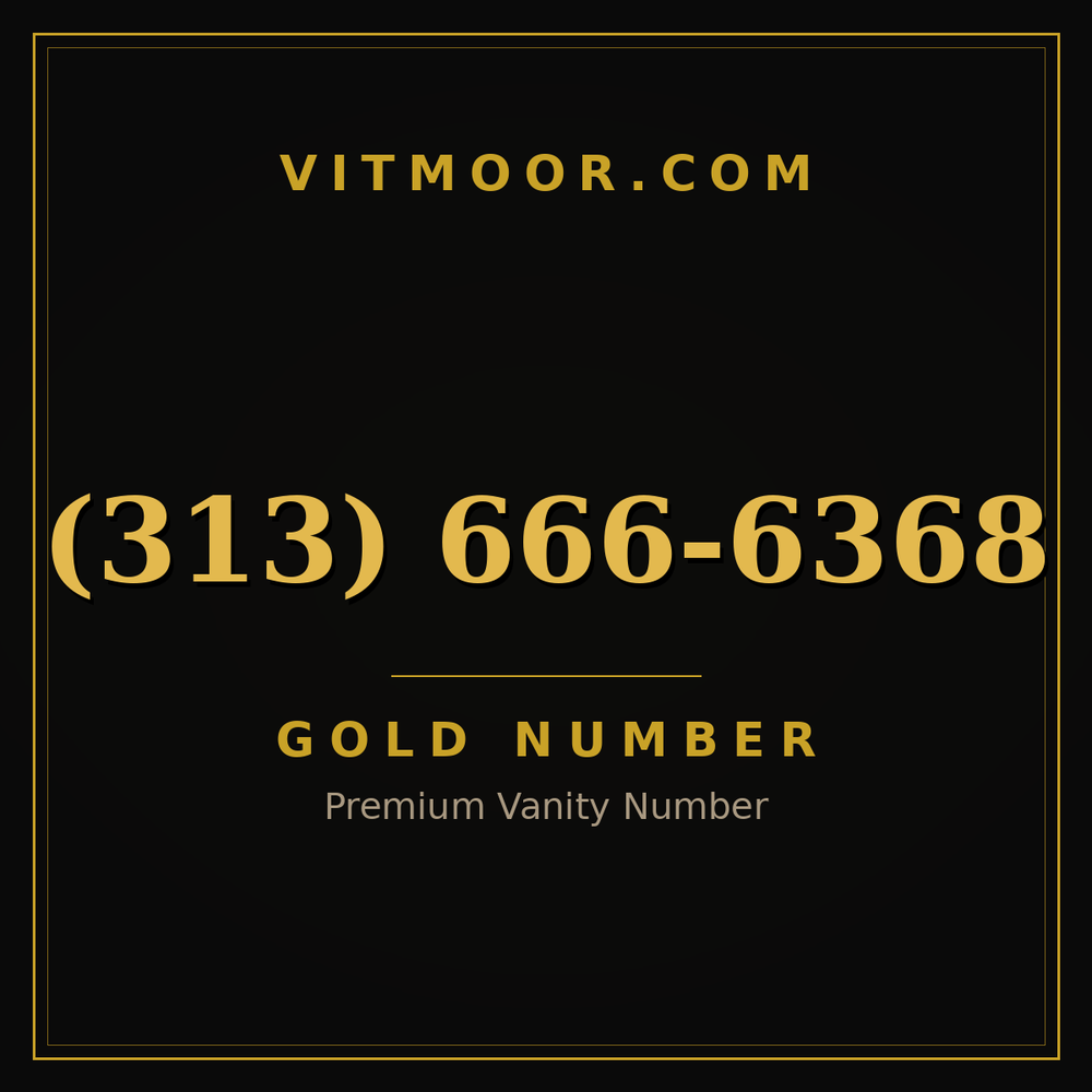 313 666-6368