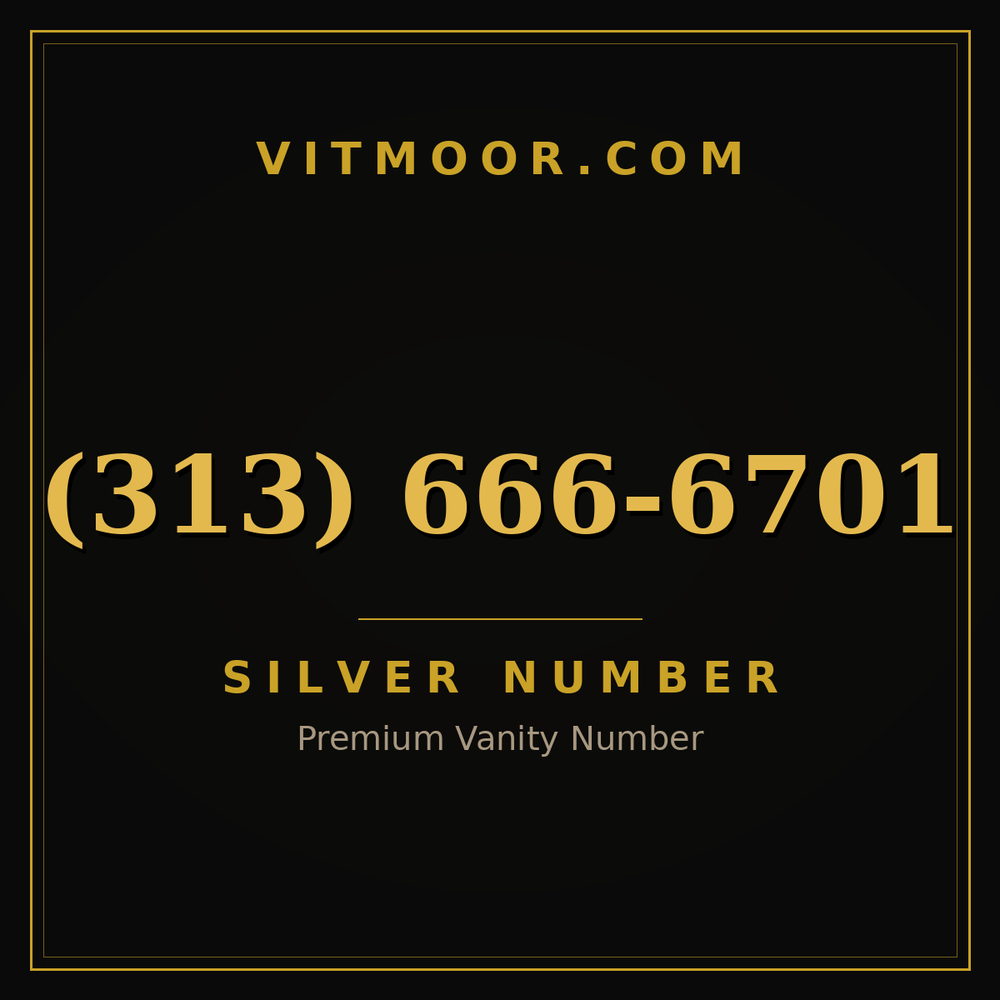 313 666-6701
