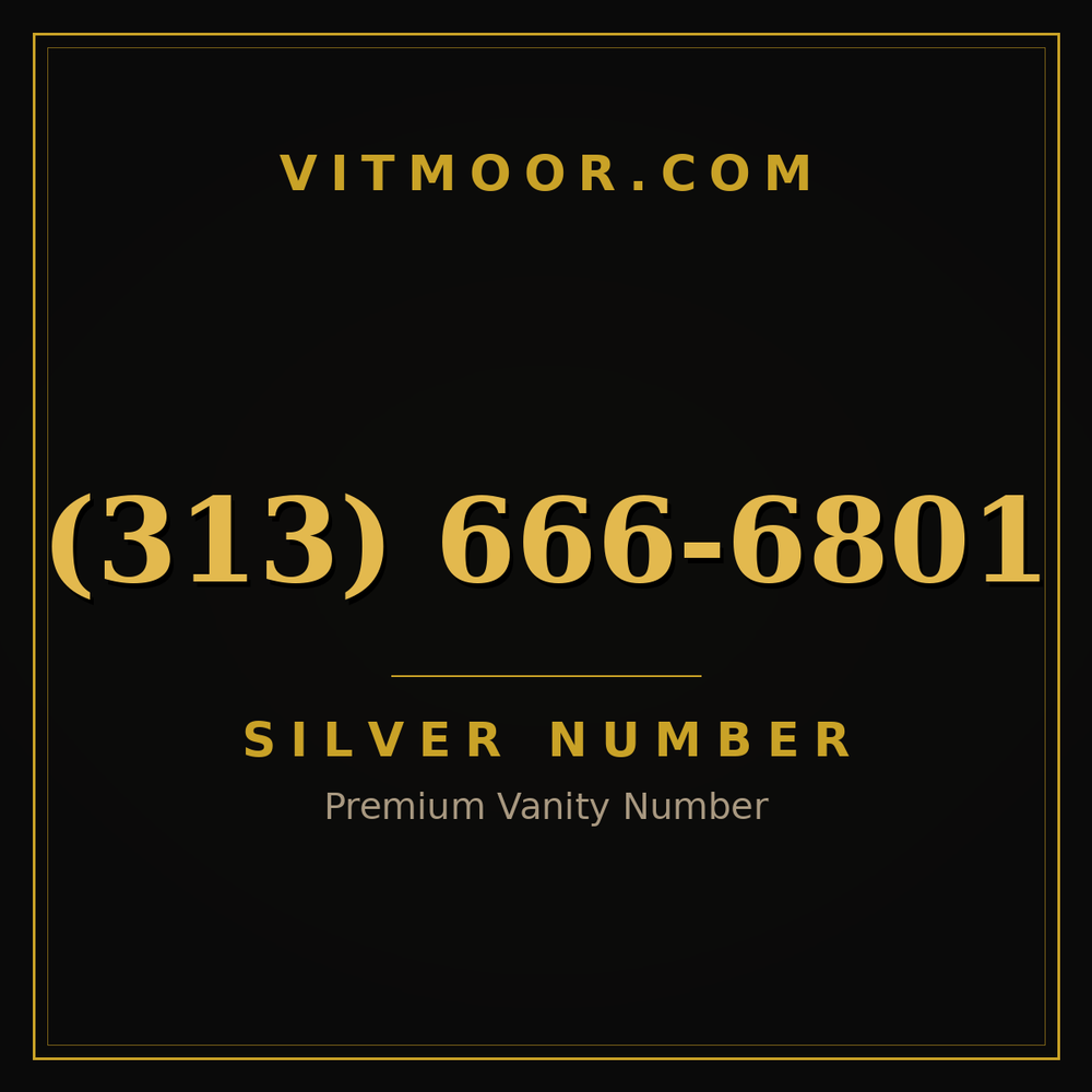 313 666-6801