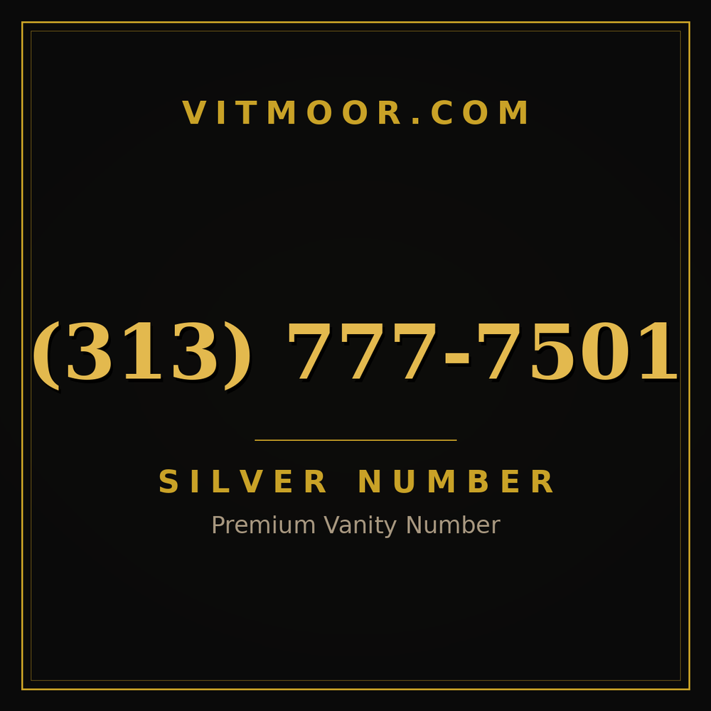 313 777-7501