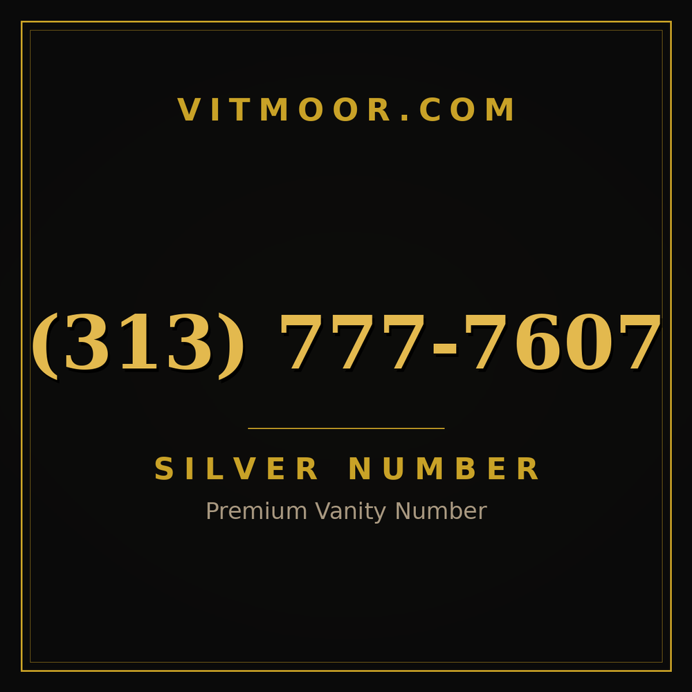 313 777-7607