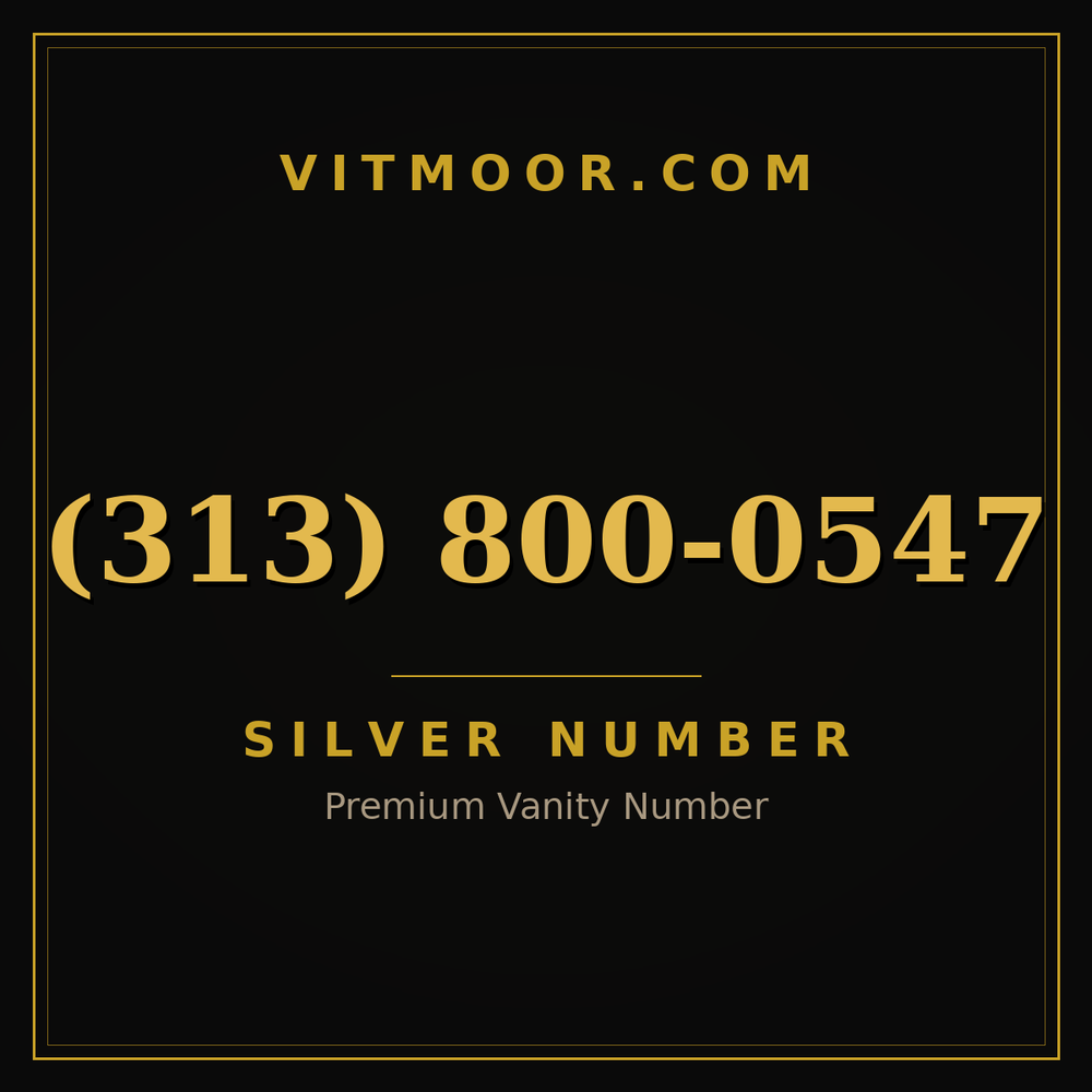 313 800-0547