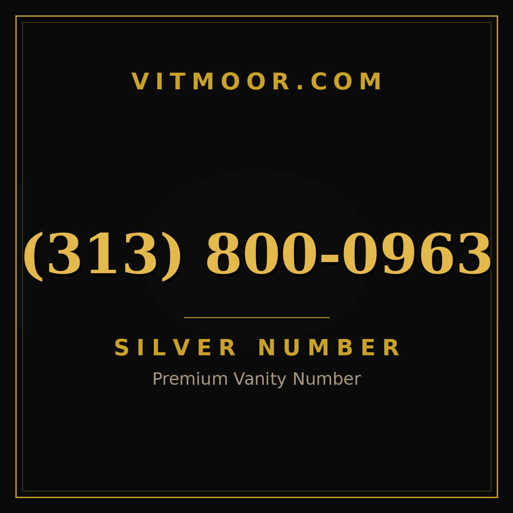 313 800-0963