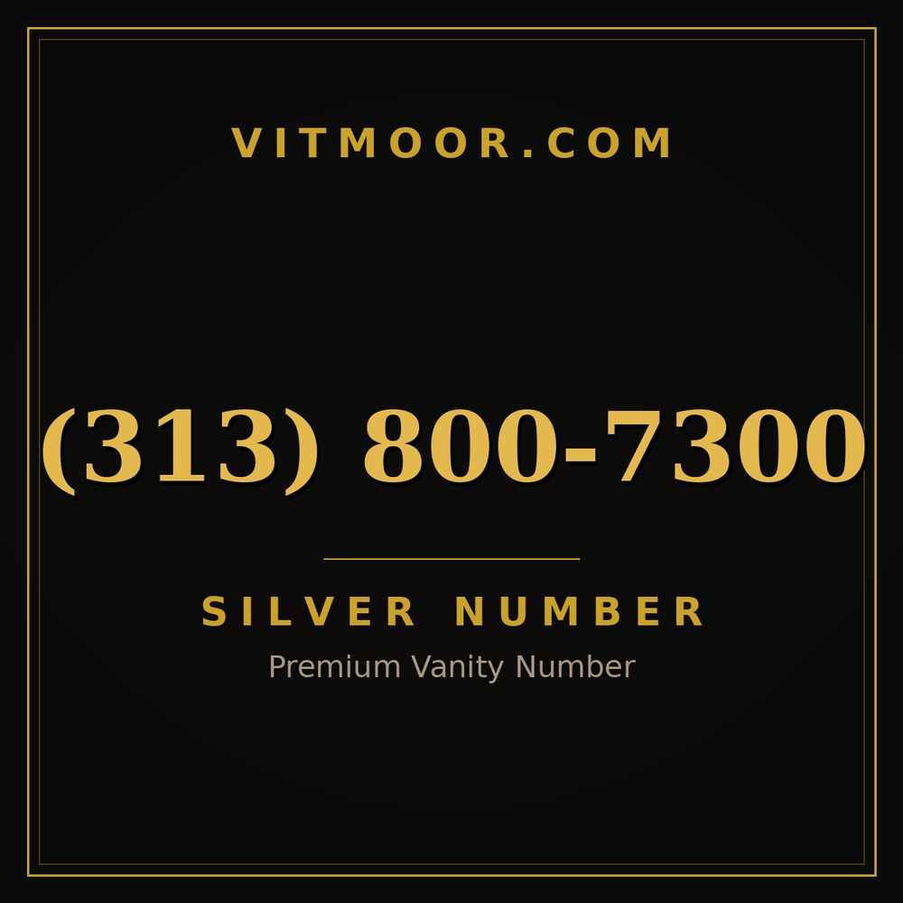 313 800-7300