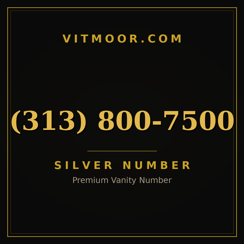 313 800-7500
