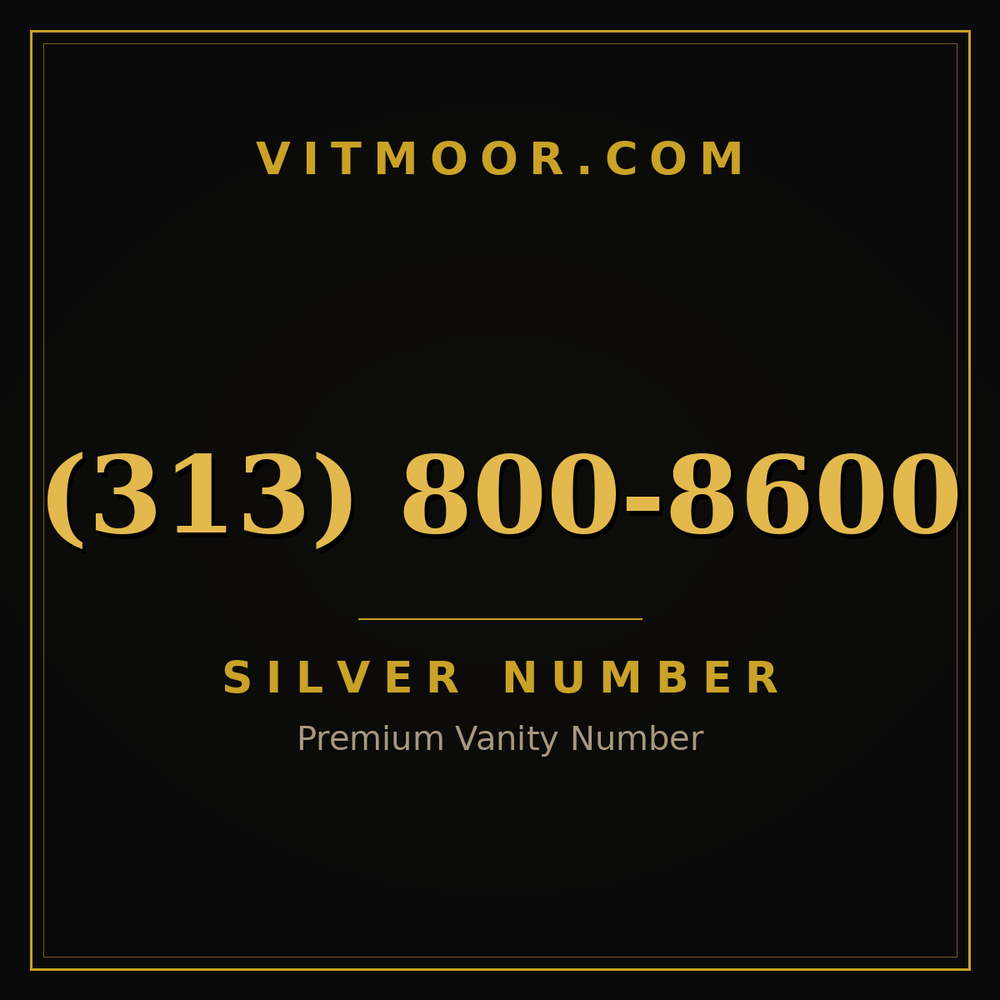 313 800-8600
