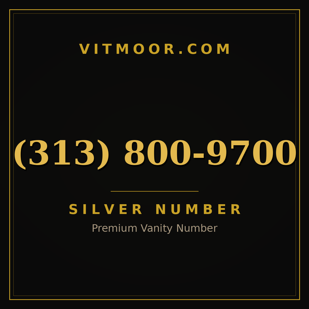 313 800-9700
