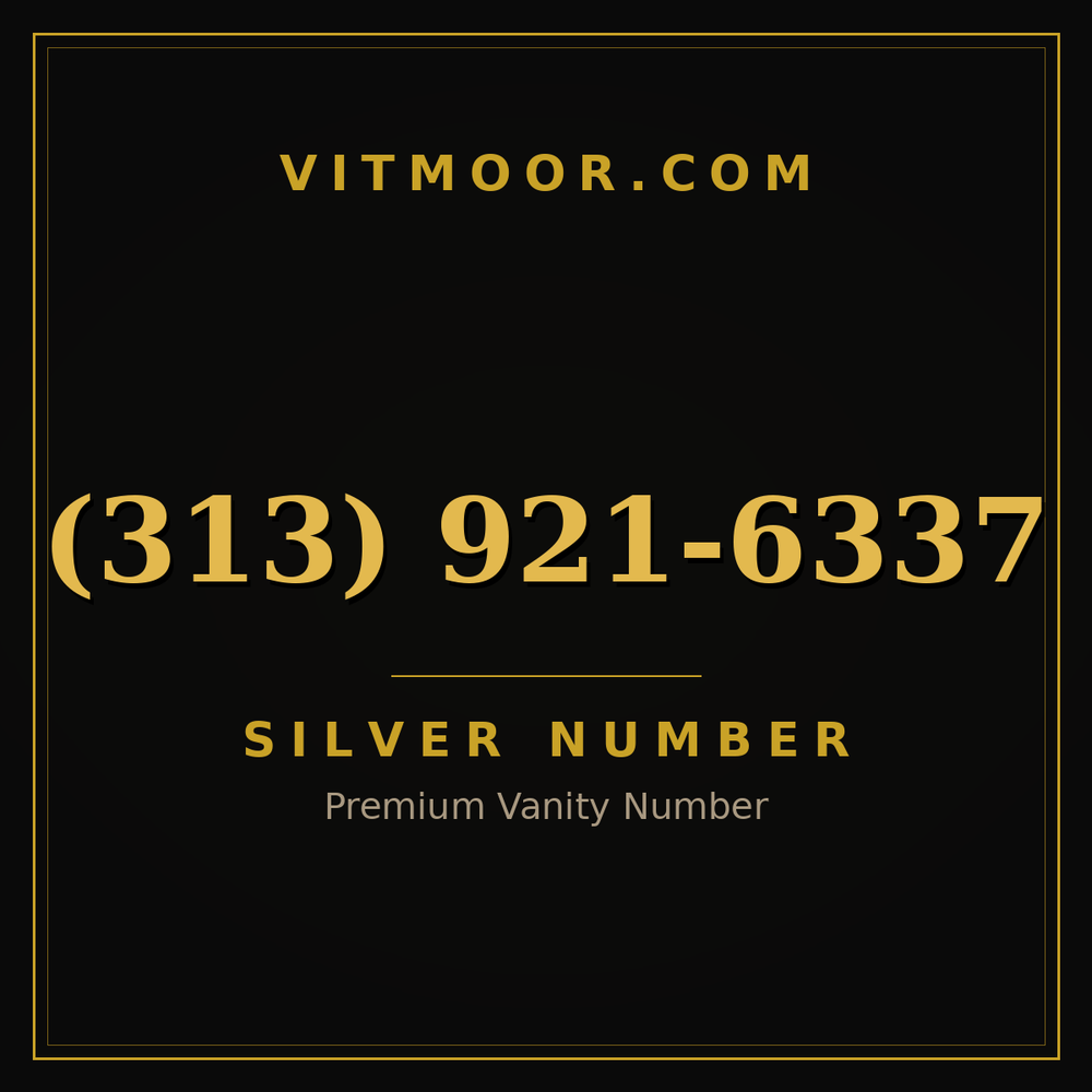 313 921-6337