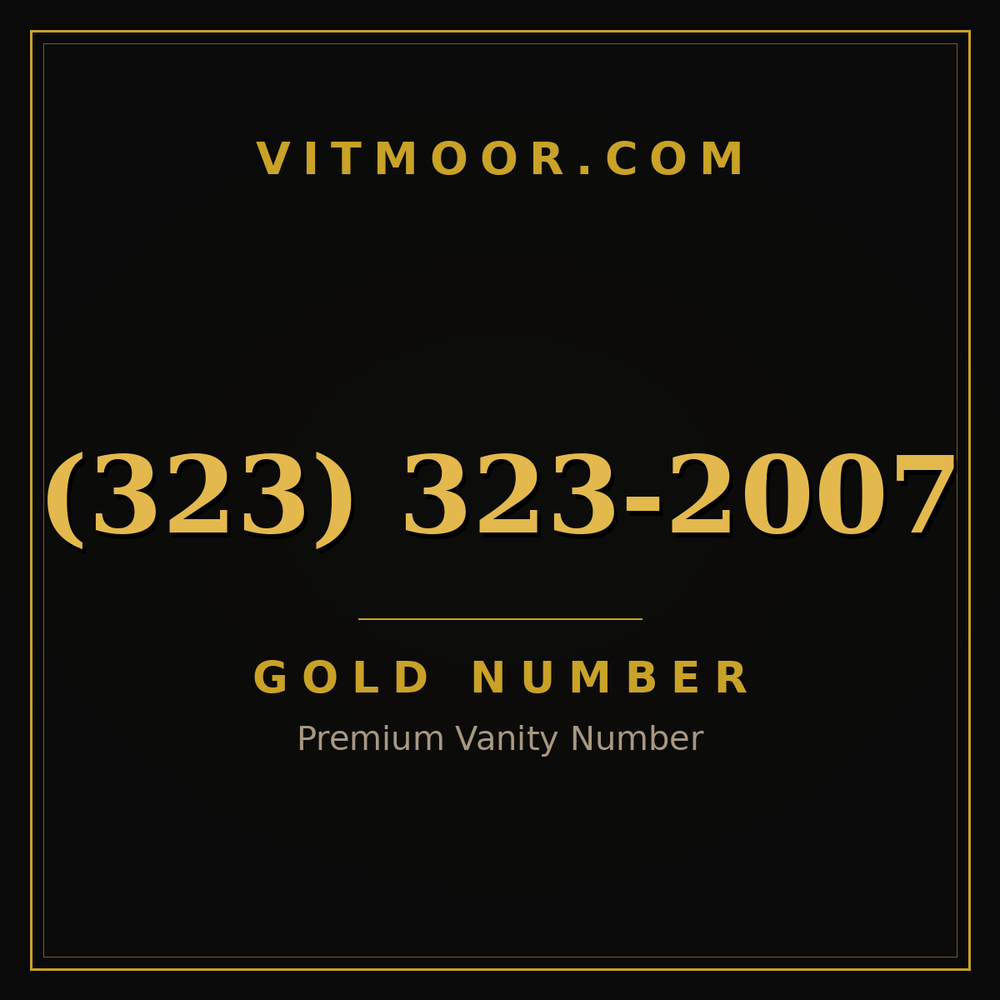 323 323-2007