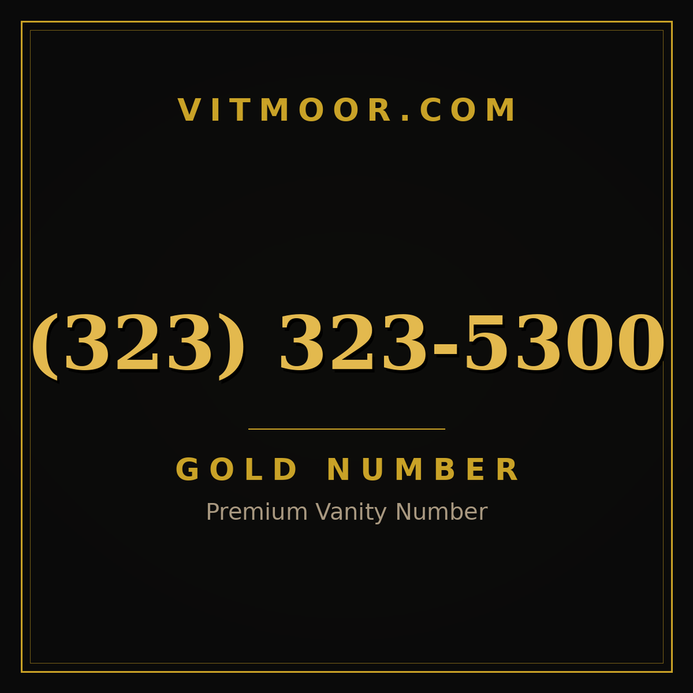 323 323-5300