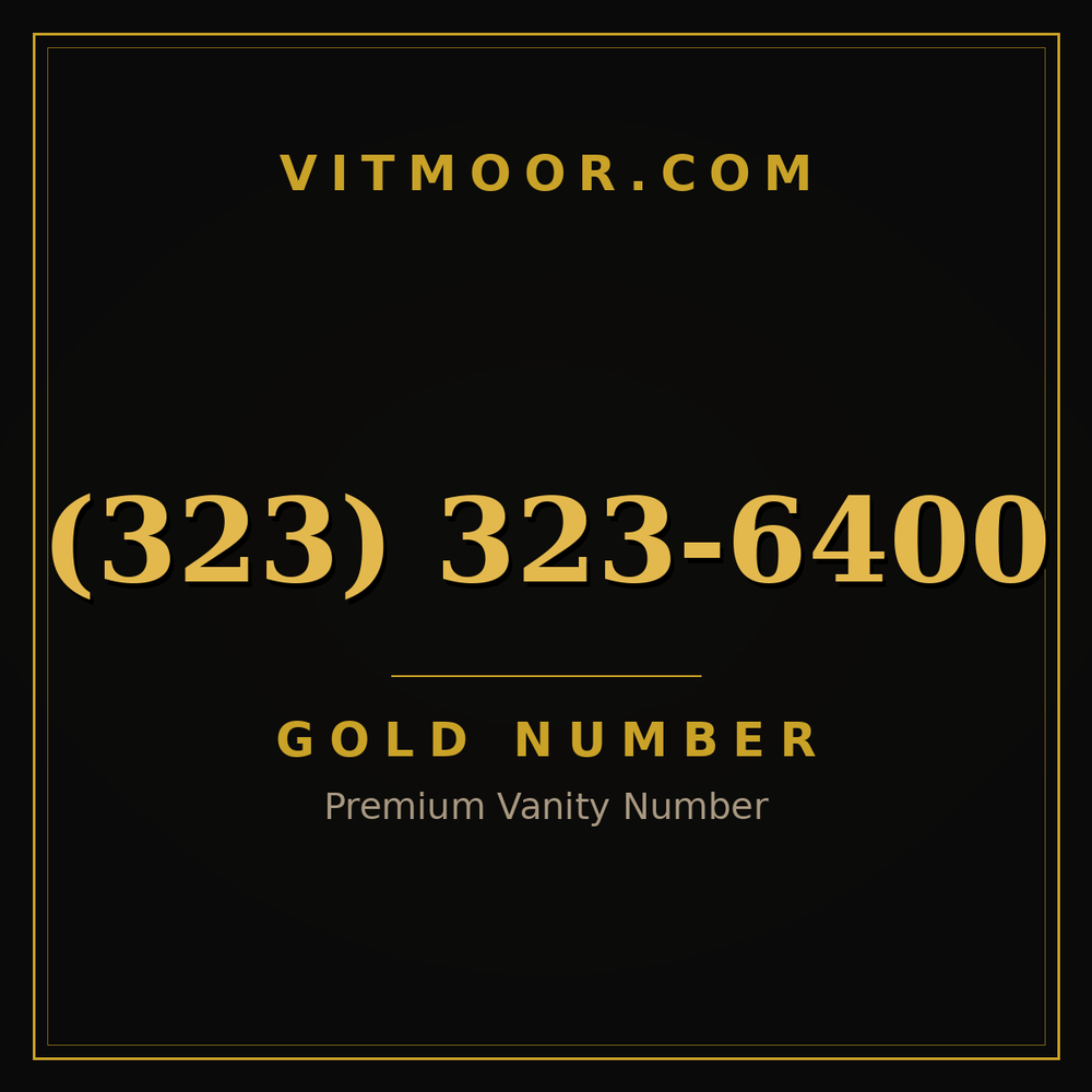 323 323-6400