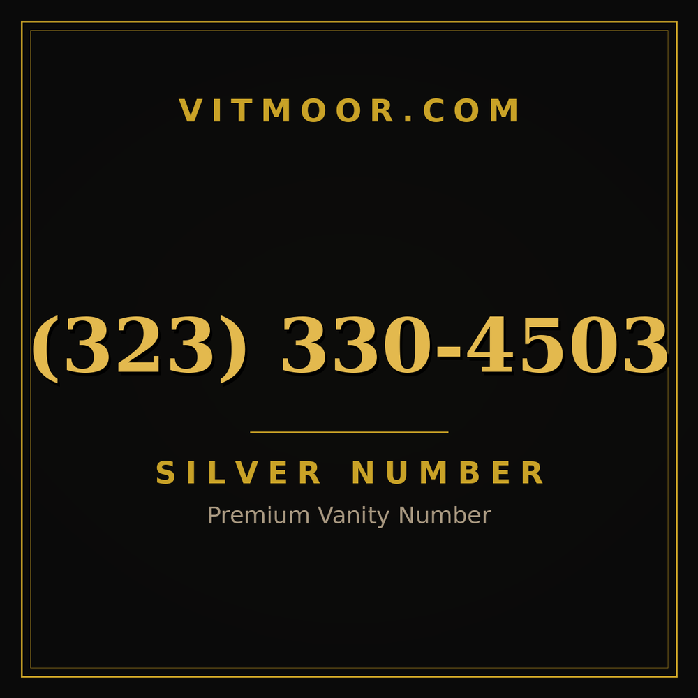 323 330-4503