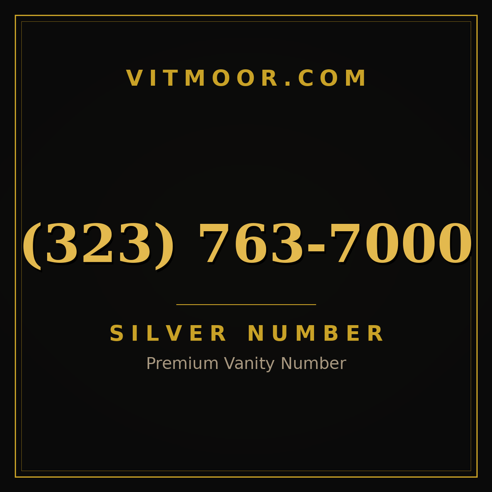 323 763-7000
