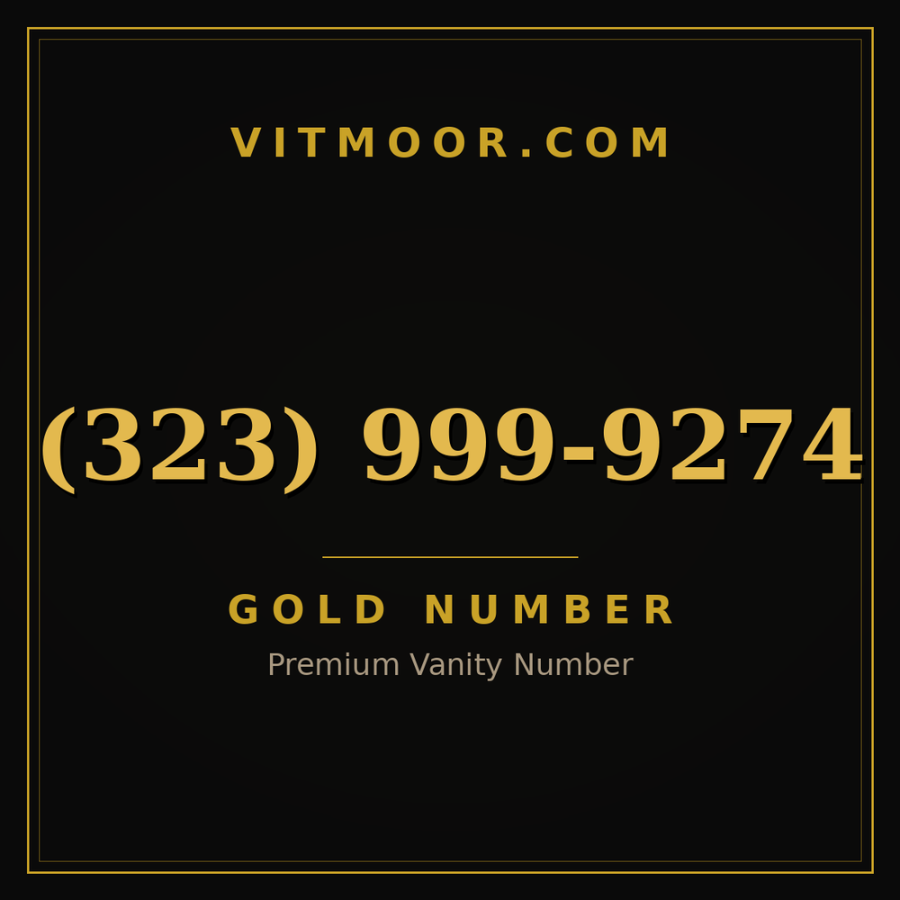323 999-9274