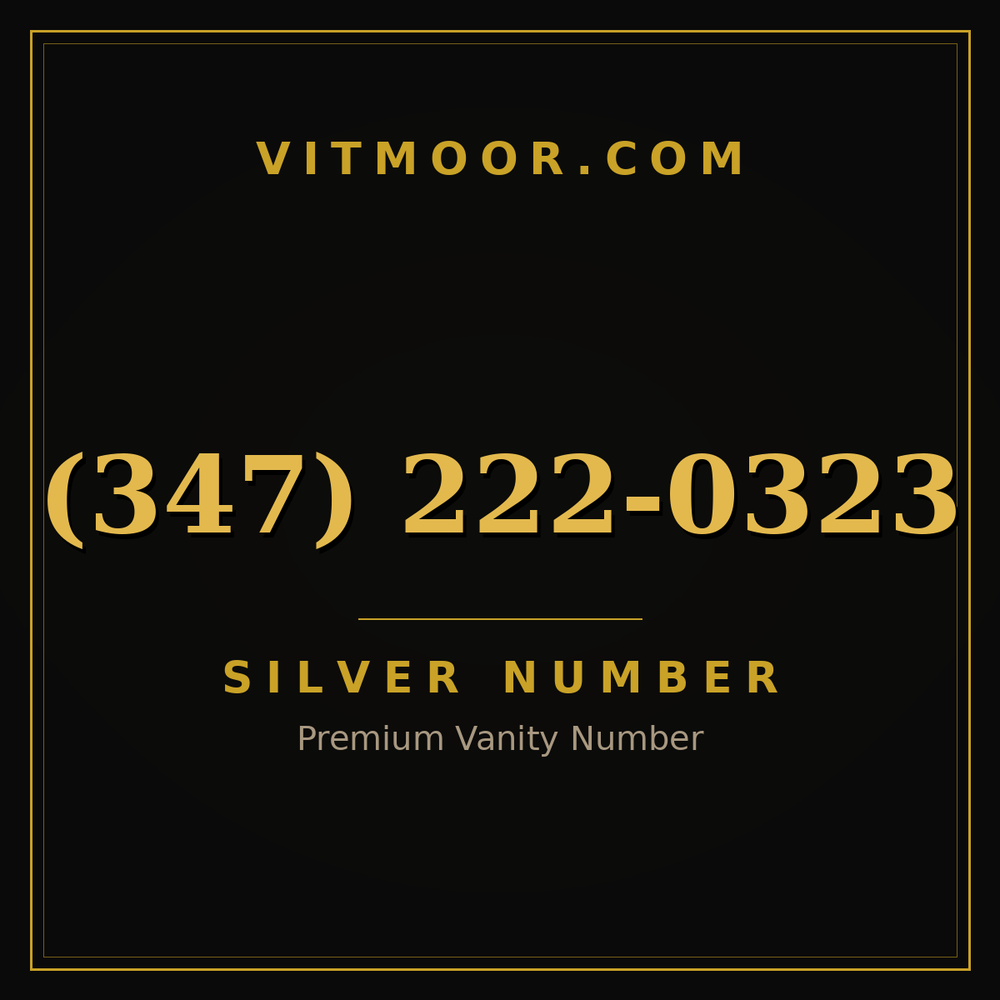 347 222-0323