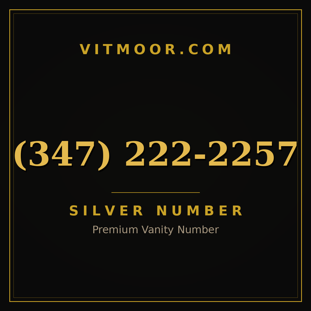 347 222-2257