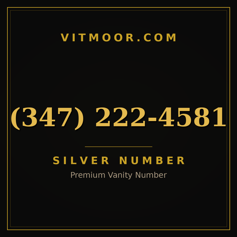 347 222-4581