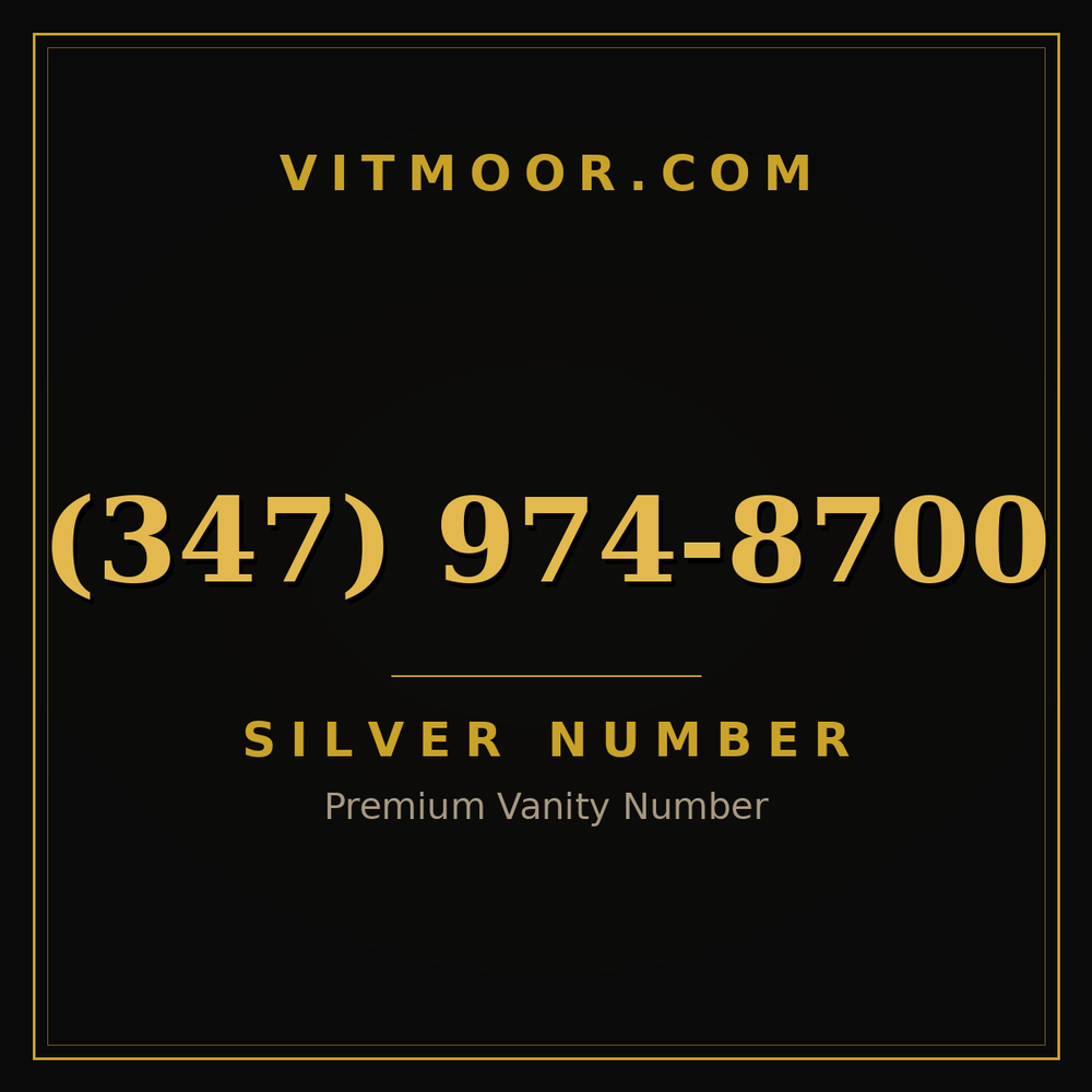 347 974-8700
