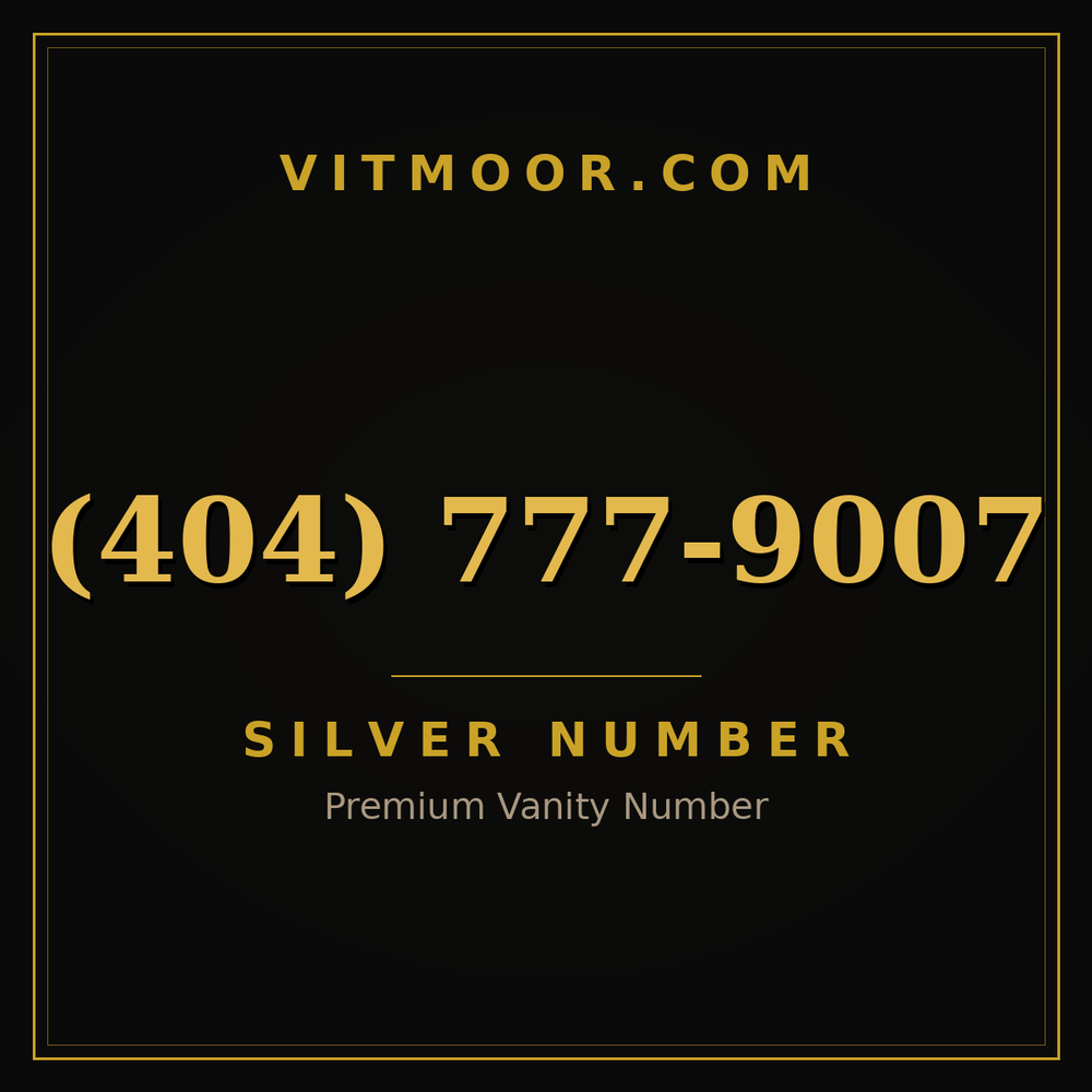404 777-9007