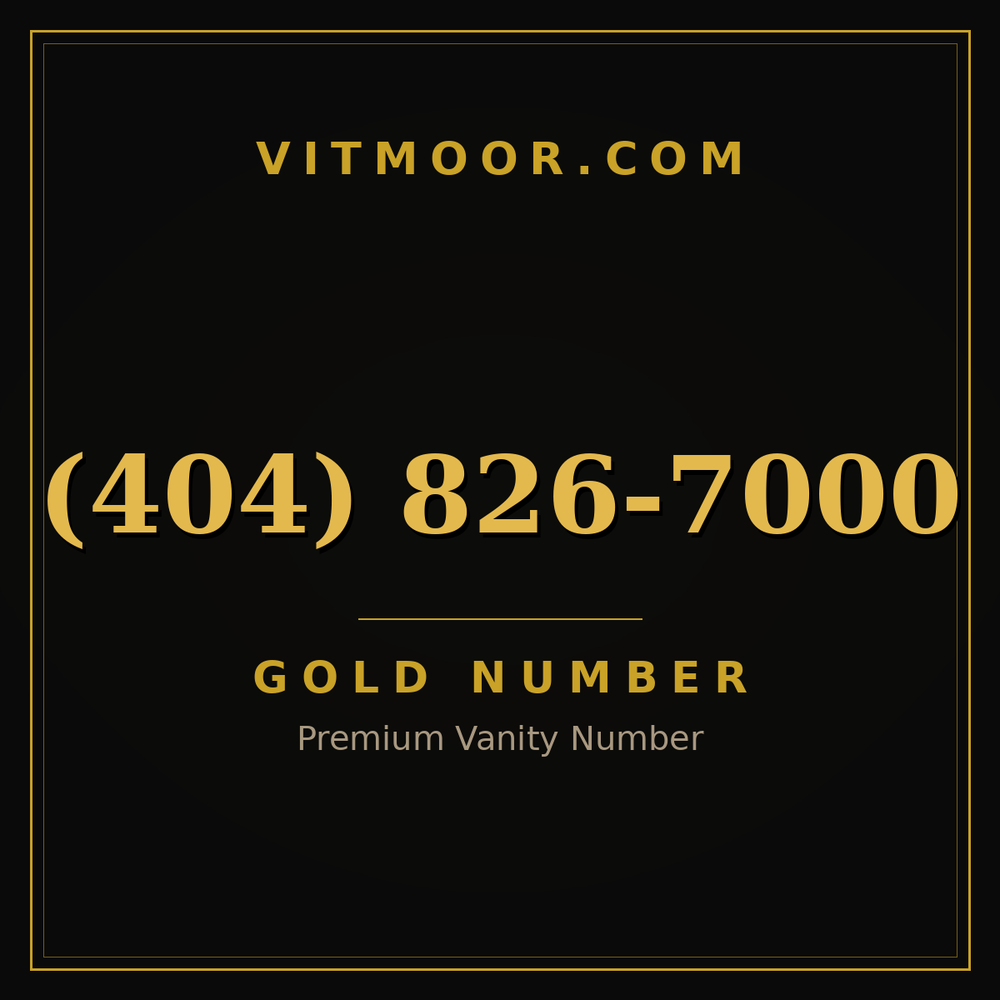 404 826-7000