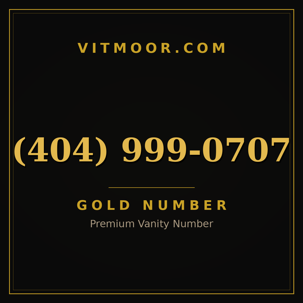 404 999-0707