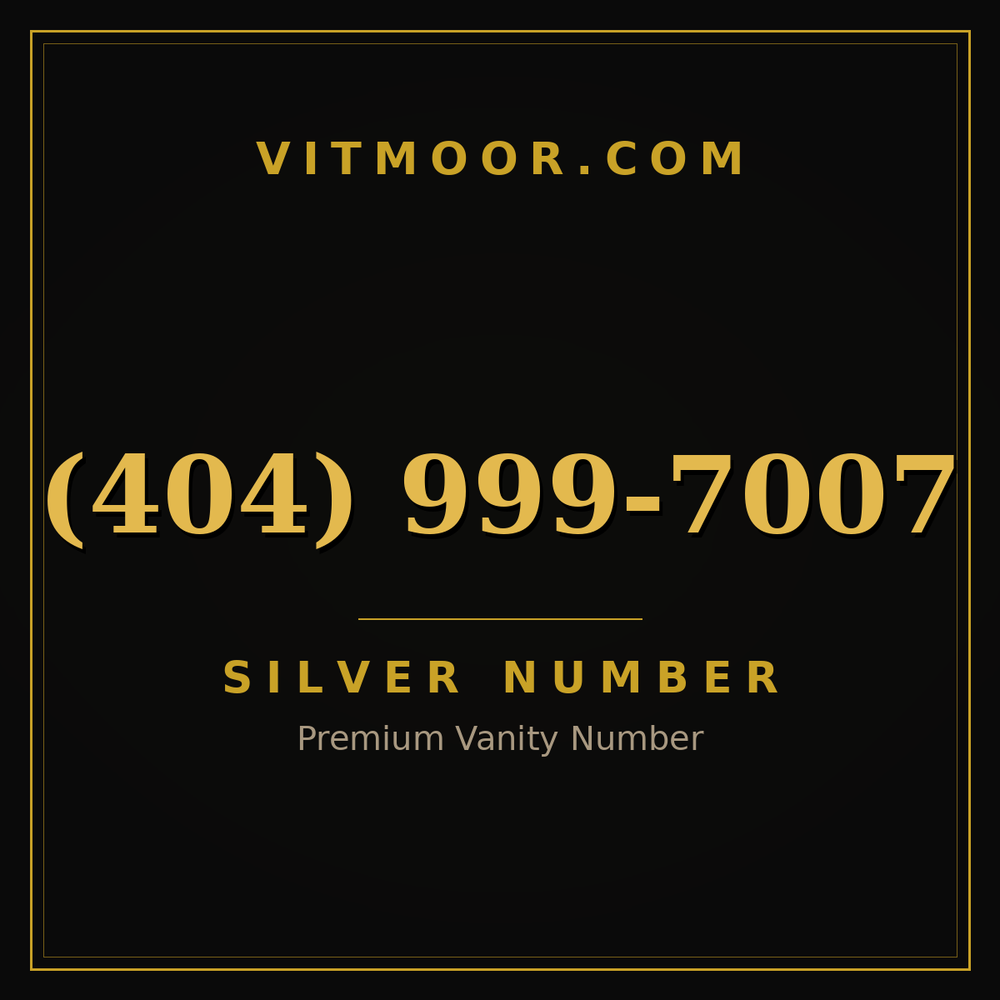 404 999-7007