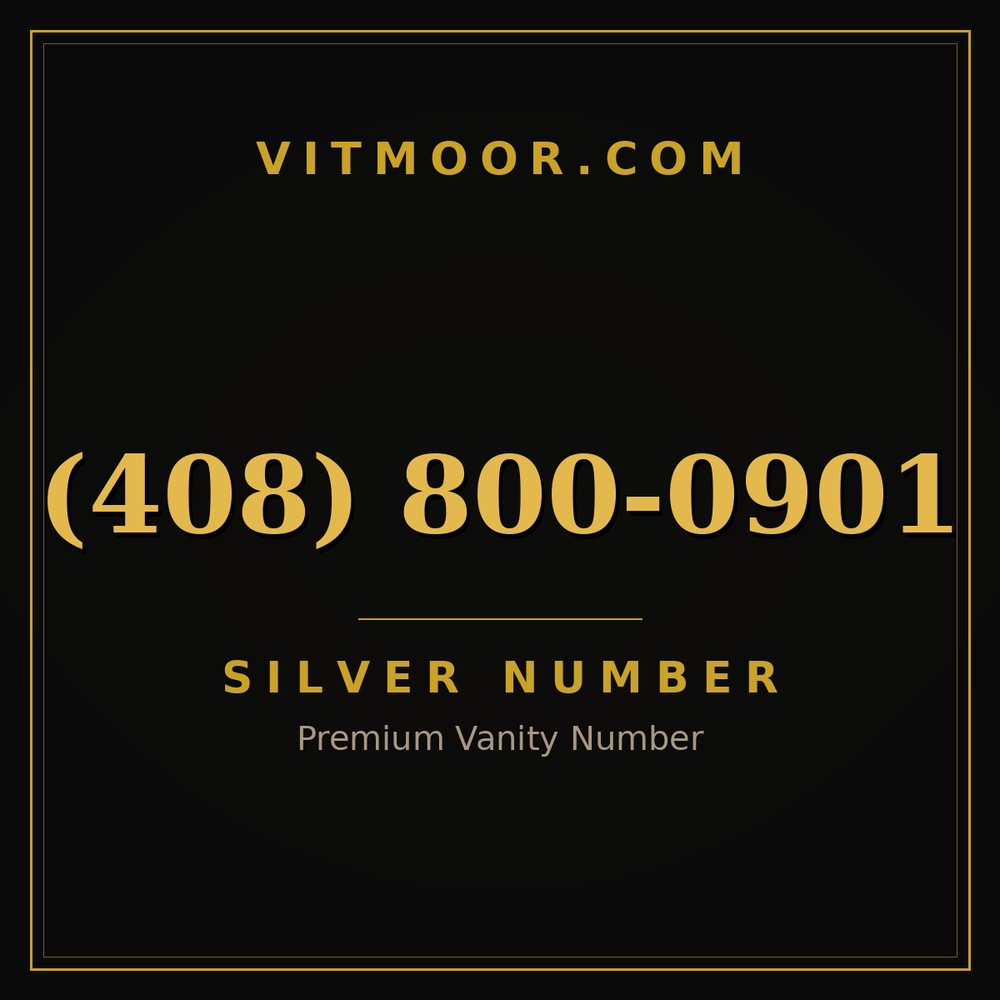 408 800-0901