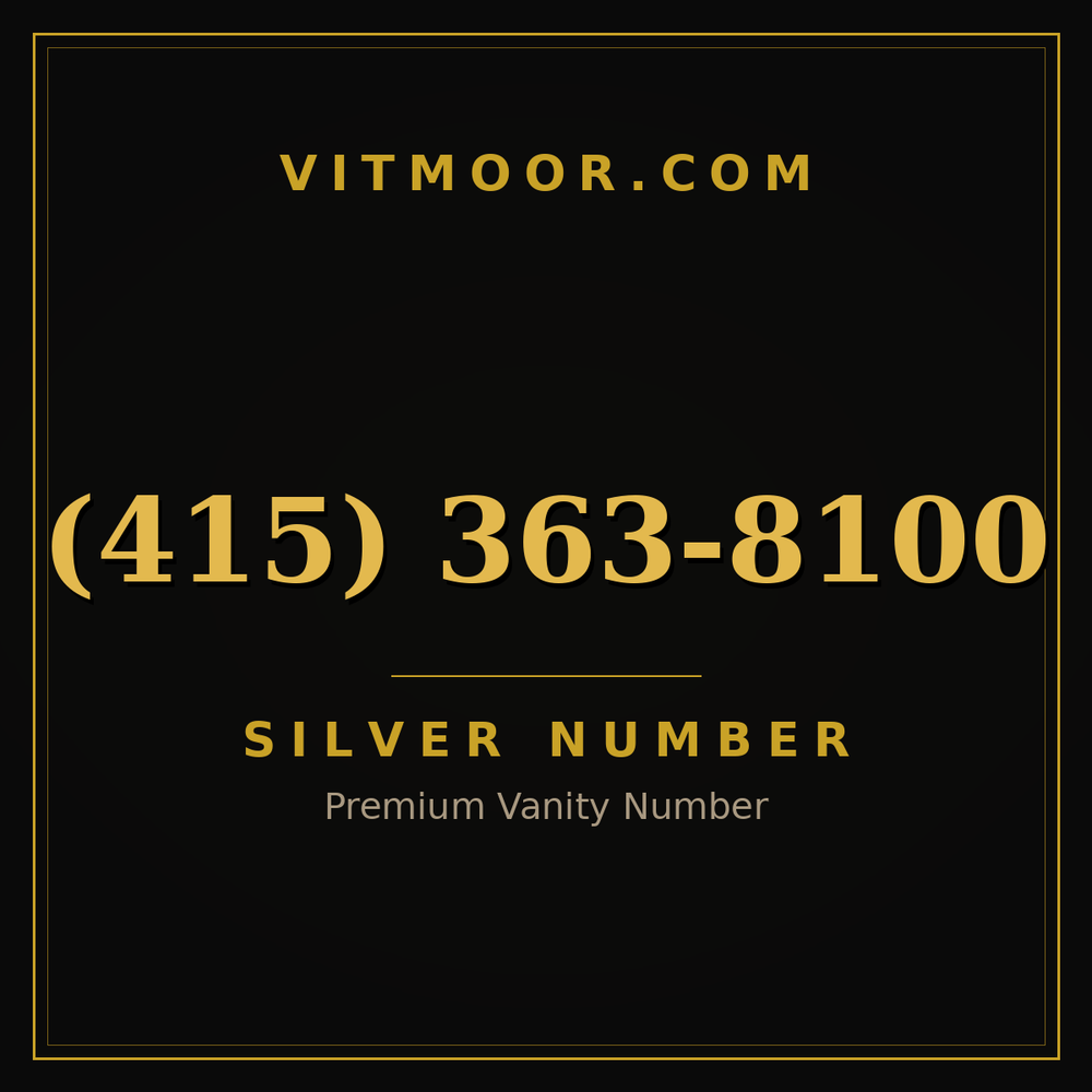 415 363-8100